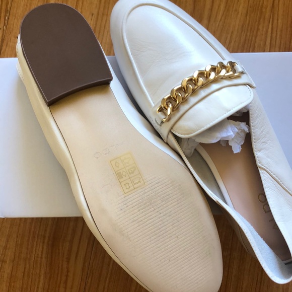 ALDO Brand New Gemona shoes in cream size us9 - Picture 2 of 5